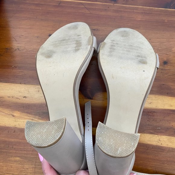 Steve Madden Carrson Dress Sandal Blush Leather (Sz. 9) - Picture 7 of 10